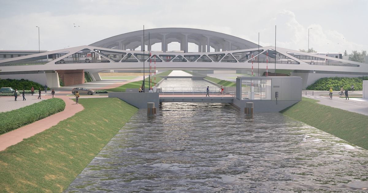 Minister Jo Brouns keurt plannen goed: Postzegelbrug wordt vervangen door twee nieuwe bruggen
