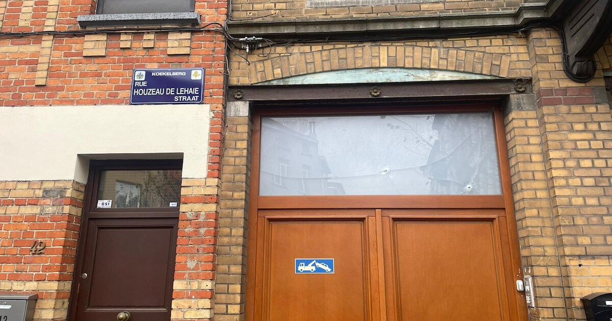 Verschillende gevels beschoten in Koekelberg
