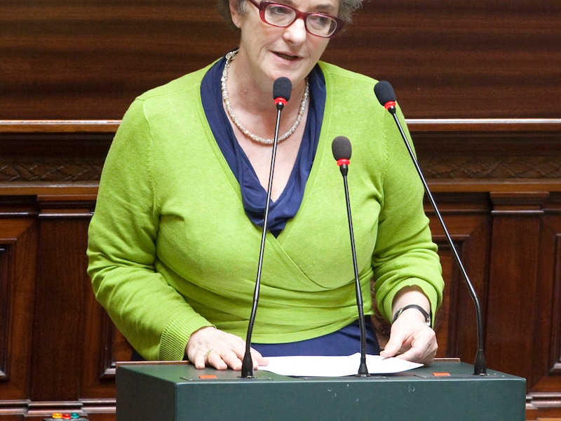 Minister van werk Monica De Coninck.
