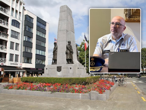 Het incident gebeurde aan het kruispunt van de Lippenslaan en het Burgemeester Frans Desmidtplein. Korpschef Steve Desmet reageert. 