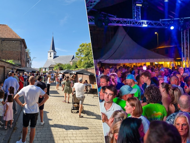 De Vlaamse Kermis en Oude Zakkenfuif in het kermisweekend van Sint-Kornelis-Horebeke werd een groot succes.