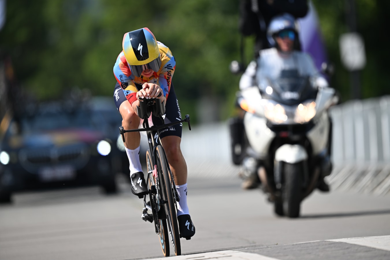 Verrassing van formaat bij vrouwen: Lotte Kopecky valt naast podium, Lotte  Claes pakt Belgische tijdrittitel | Foto | hln.be