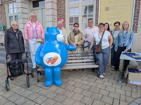 Warme William heeft nu ook in Rekkem zijn eigen wandeling