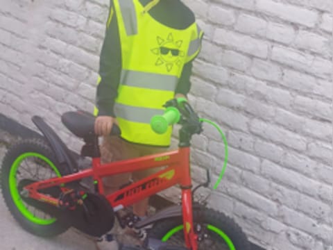 Eerste schooldag van Luïz