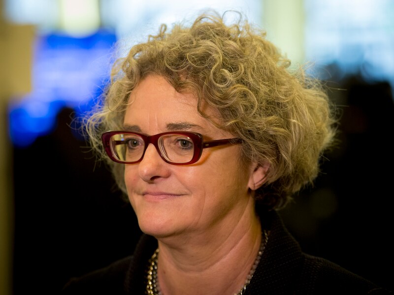 Minister van Werk Monica De Coninck (sp.a).