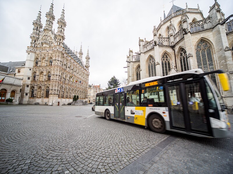 De Leuvense Grote Markt.