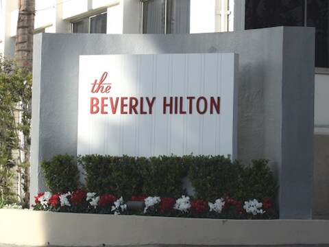 Het hotel waar Whitney Houston stierf.