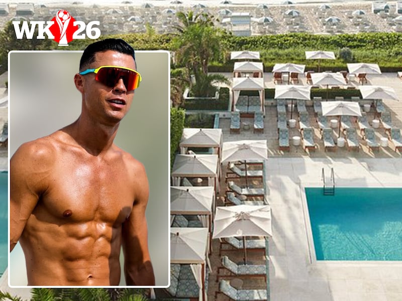 See you later, alligator: de zwaarbeveiligde WK-burcht van Cristiano Ronaldo, waar Roberto Martínez en FIFA een sterspeler op zijn wenken bedienen