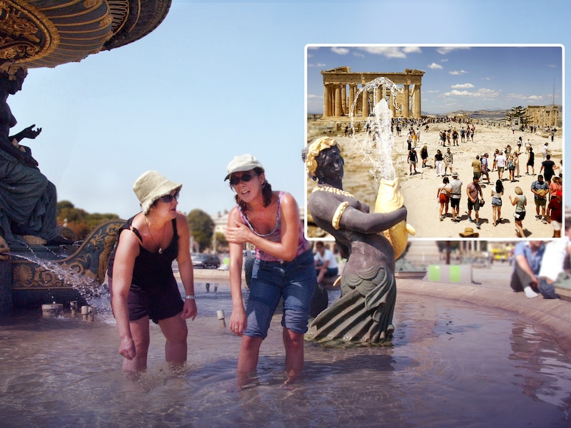 Hittegolf in Europa, maar niet overal: waar krijg je volgende week verkoeling op vakantie?   