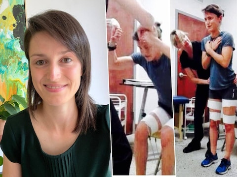 Eva Fierens (32) uit het Oost-Vlaamse Lokeren lijdt aan CRPS.