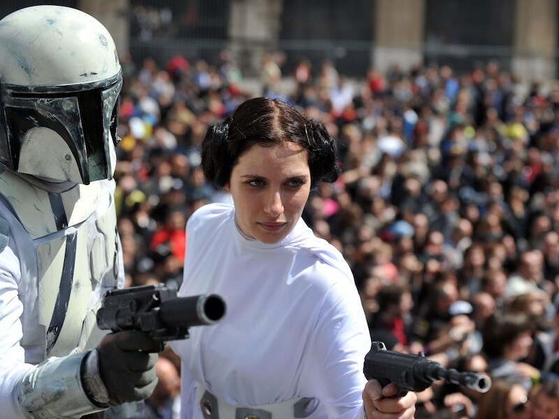 Een Star Wars-fandag in Rome.