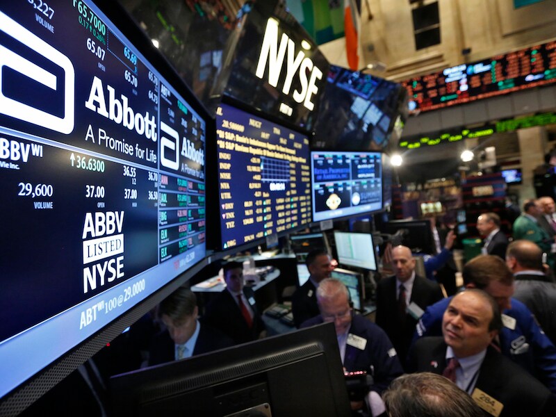 De beurs van Wall Street (archieffoto).
