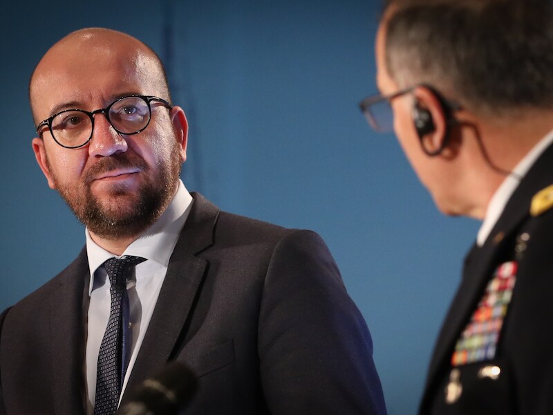 Premier Charles Michel.