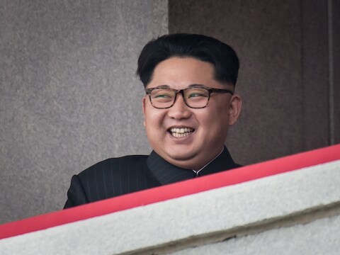 De Noord-Koreaanse leider Kim Jong-Un.