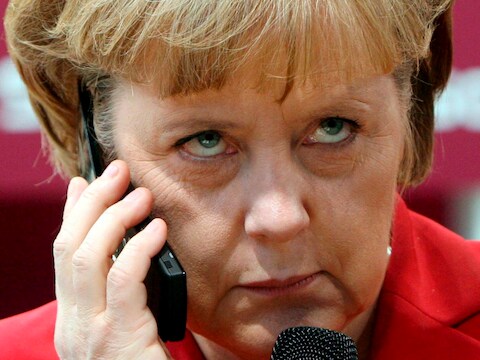 Angela Merkel.