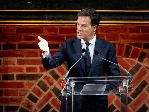 De Nederlandse premier Mark Rutte.
