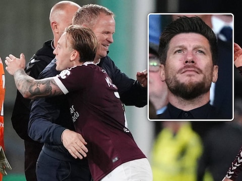 Onder het goedkeurend oog van Sébastien Pocognoli: Wouter Vrancken en Hearts winnen beladen derby en zijn zeven matchen op rij ongeslagen