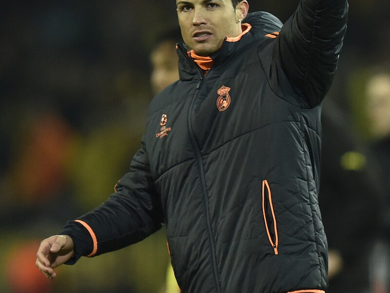 Cristiano Ronaldo sukkelt nog steeds met een blessure aan de linker hamstring..