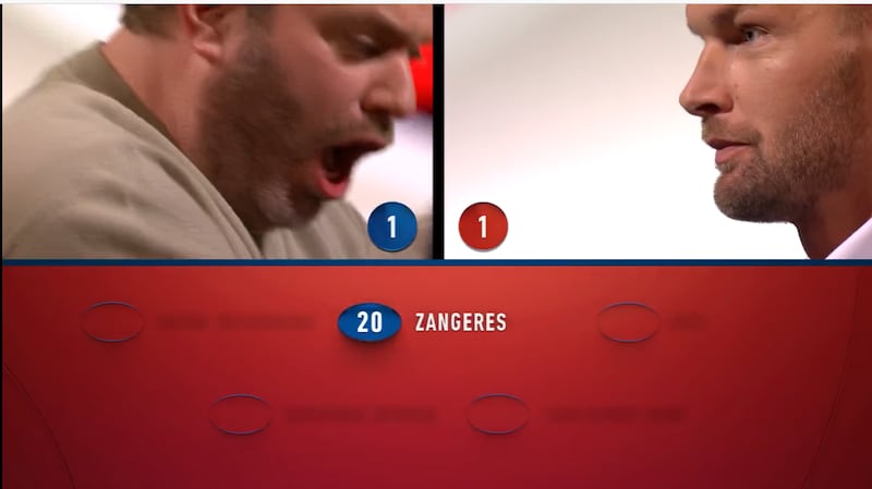 Twee kandidaten. Ieder één seconde op leven en dood.