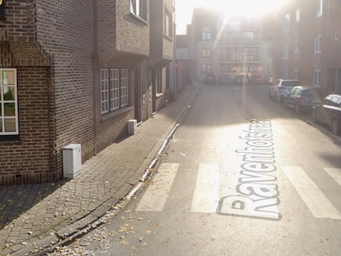 De controle vond plaats in de Ravenhofstraat.