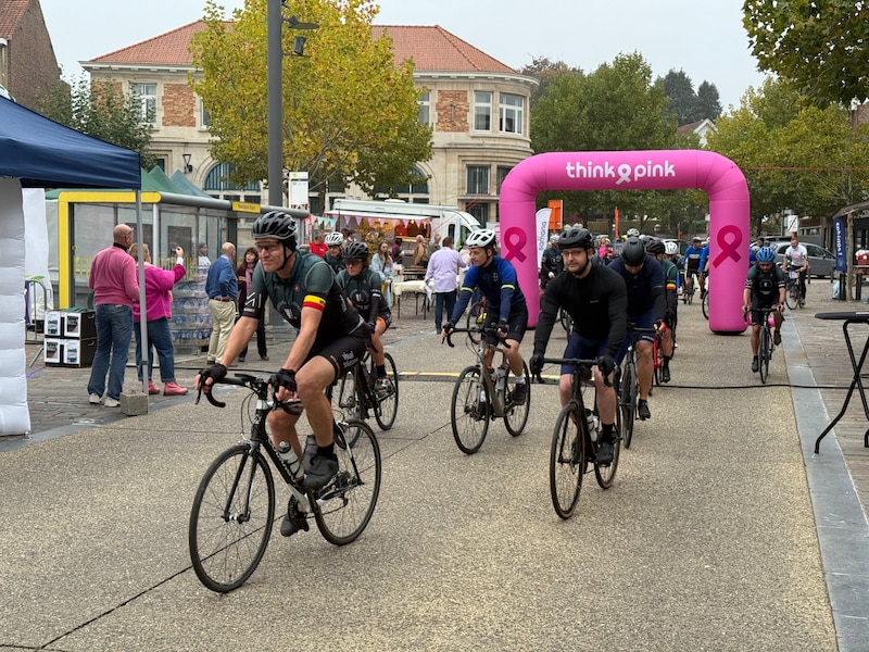 Archiefbeeld van de Race for the Cure in Hoeilaart.
