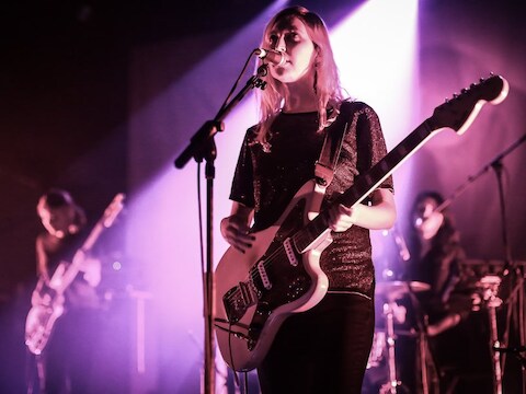 Ook de dames van Warpaint komen naar Rock Werchter.