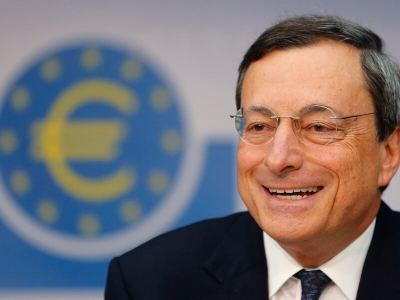 ECB-president Mario Draghi