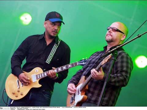 Black Francis en Joey Santiago van Pixies.