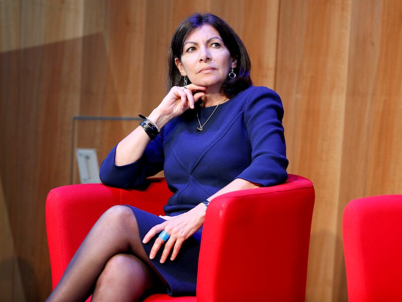 Parijs burgemeester Anne Hidalgo.