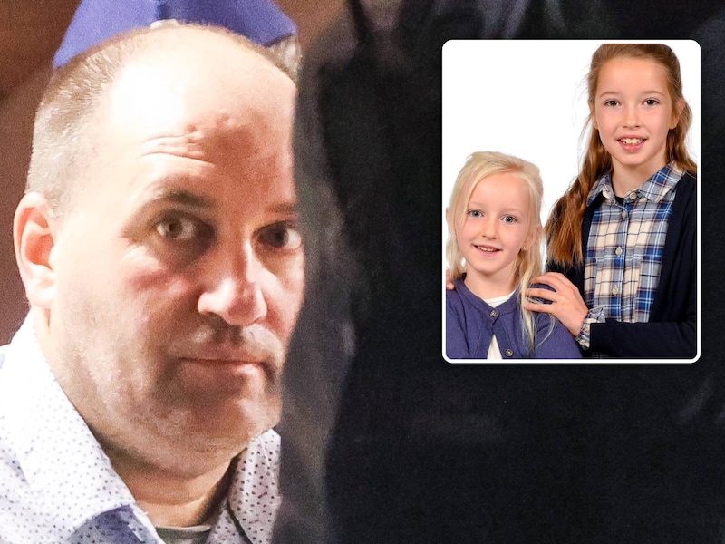 Chris Vanhaverbeke is schuldig voor moord op zijn dochters Maud (8) en Ona (5).