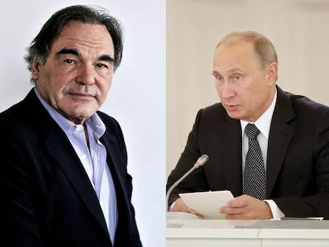 "De Navo paait Oekraïne om de Russische vloot in te palmen", meent Oliver Stone (links).