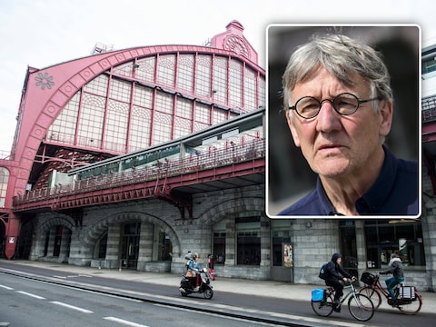 De vensterbanken van Antwerpen-Centraal worden al langer gebruikt als tijdelijke slaap- of rustplaats door daklozen.