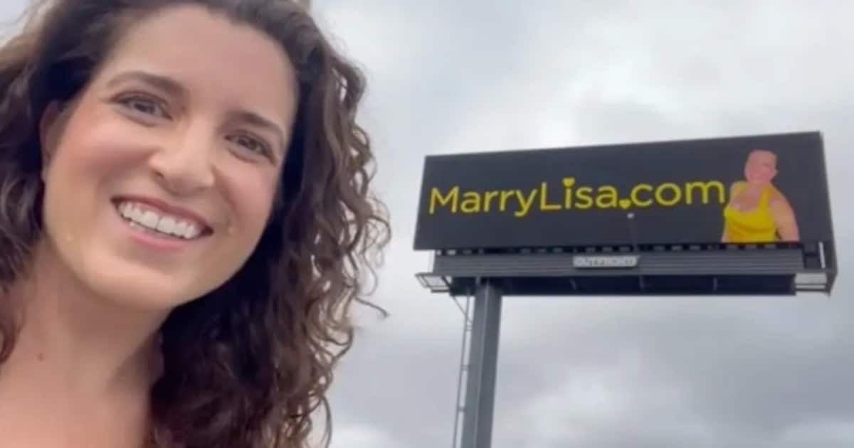 Lisa (42) zoekt haar huwelijkspartner via reclameborden: “4.000 ...