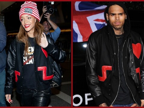 Rihanna en Chris Brown delen hun kleerkast.
