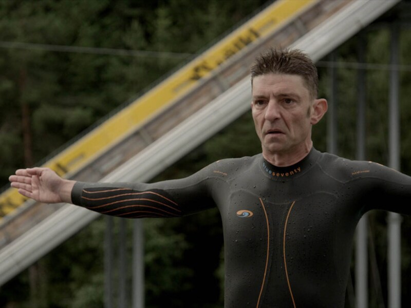 Koen Wauters én Tom Waes haakten af voor de cliffdive-uitdaging.