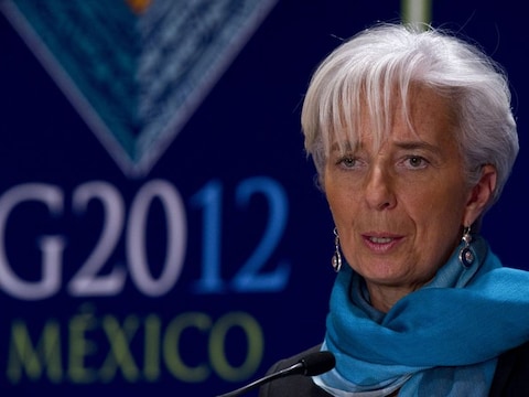 IMF-topvrouw Christine Lagarde.