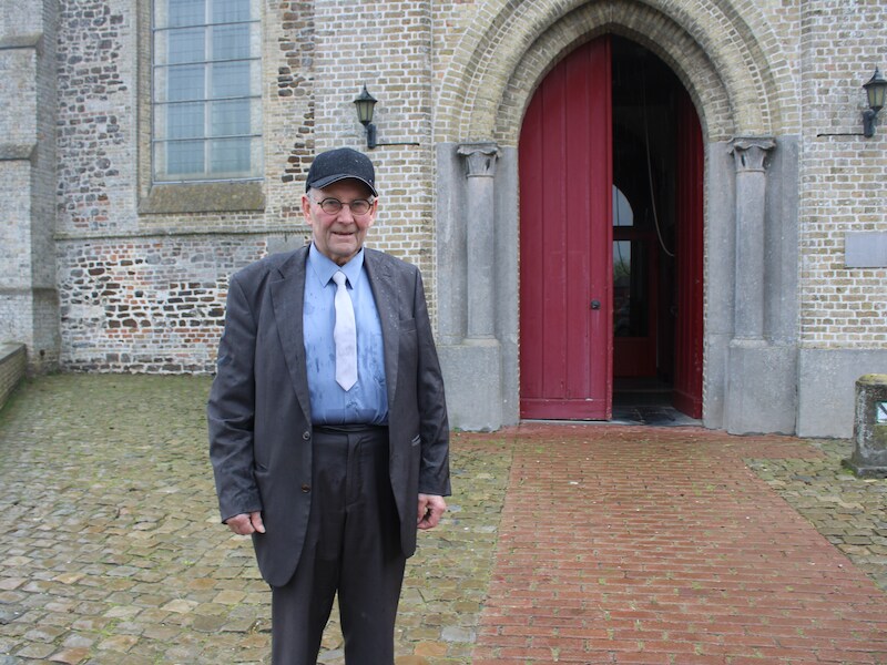 Johan Butaye is voorzitter van de kerkfabriek van Stavele.