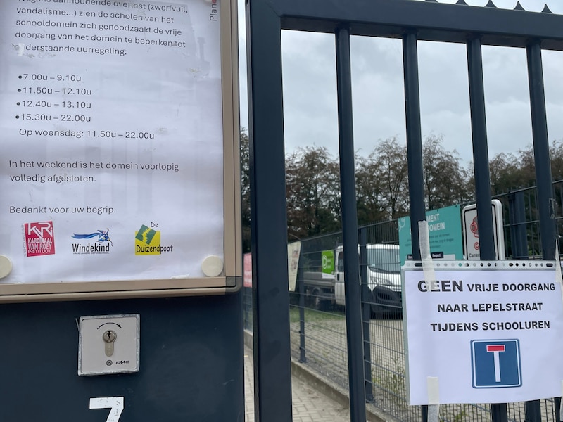 Vorselaar beperkt toegang tot scholendomein na aanhoudende overlast