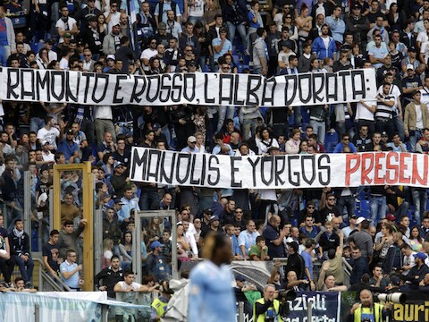 Archiefbeeld fans Lazio.