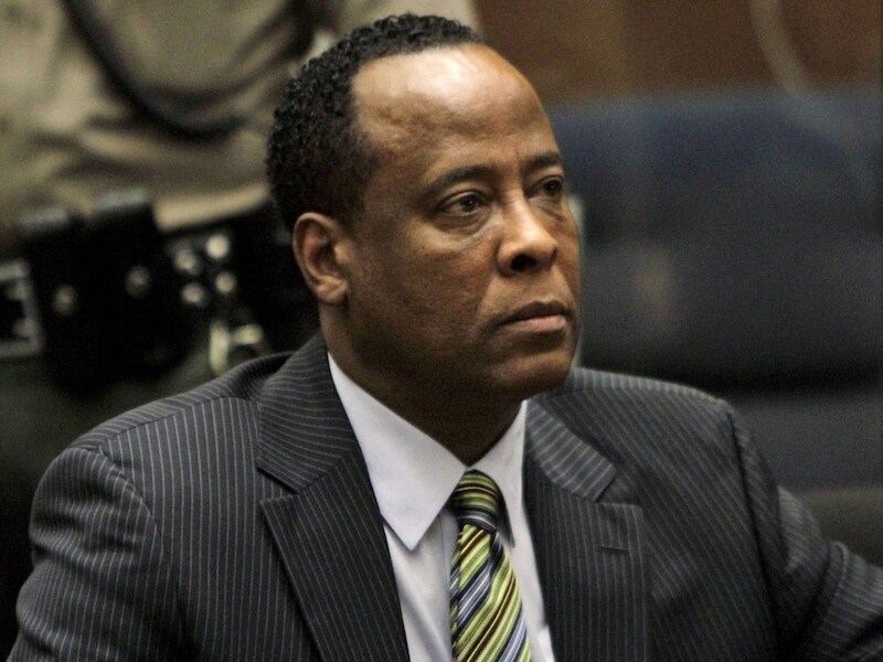 Conrad Murray, op zijn proces in januari 2011.