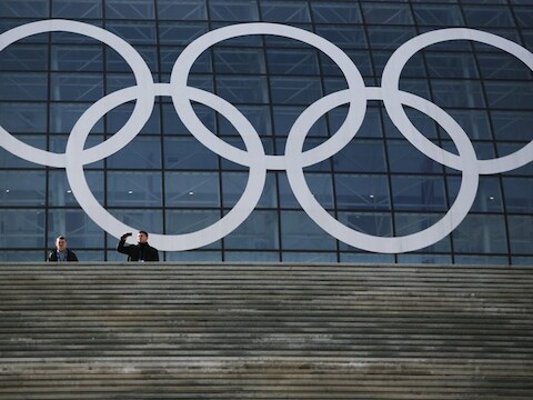 Het Bolshoy Ice Palace in Sochi.