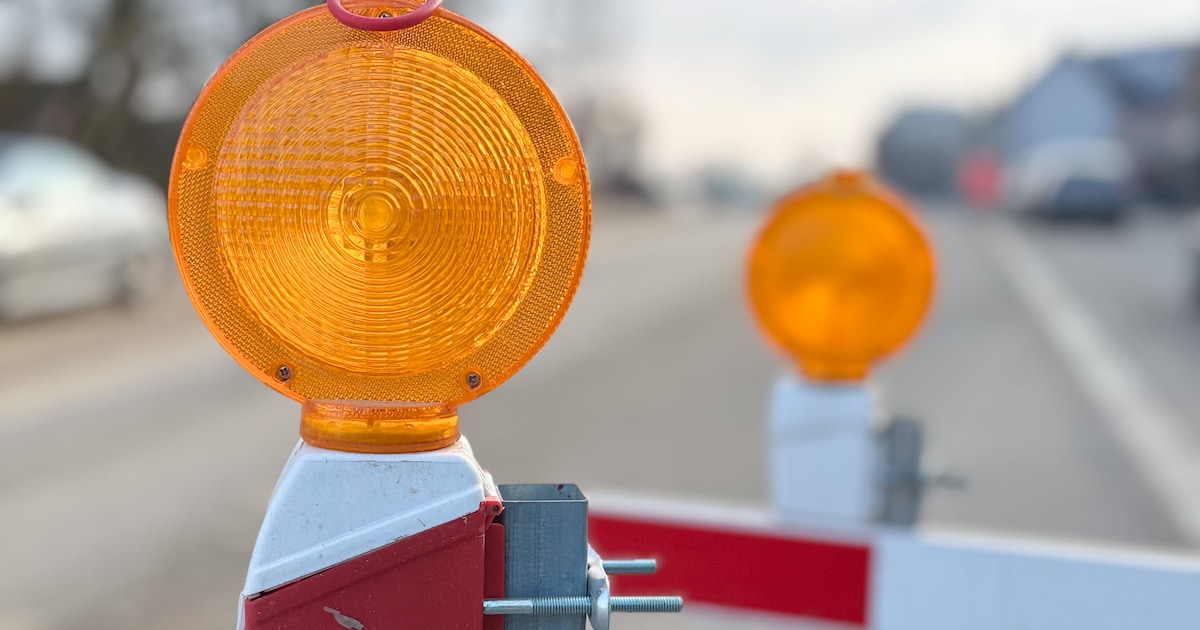 Kruispunt Kleine Warande en Westbilklaan wordt afgesloten door werken