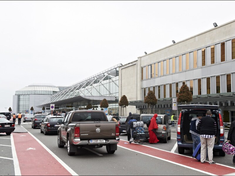 Brussels airport.