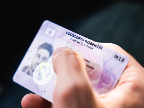 Archiefbeeld voorlopig rijbewijs.