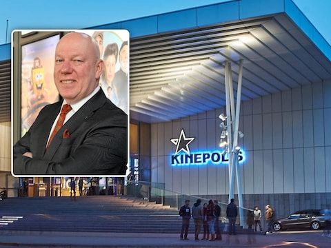 Kinepolis Gent. Inzet: Eddy Duquenne, CEO of Kinepolis Group. 