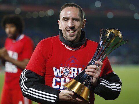 Gisteren won Ribéry met Bayern het WK voor Clubs.