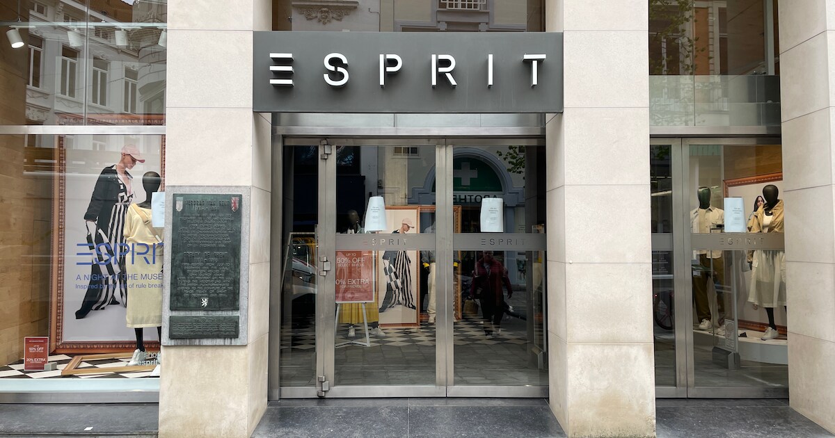 Ook overkoepelend bedrijf van Esprit valt om: het lijkt nu definitief ...