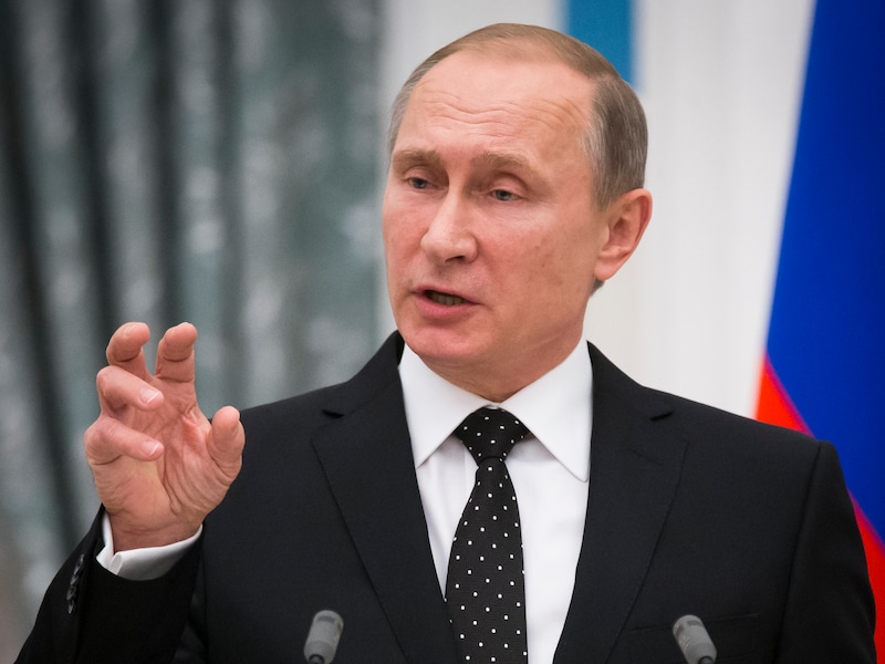 Russisch president Vladimir Poetin.