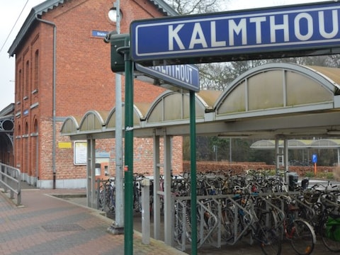 Het station van Kalmthout.