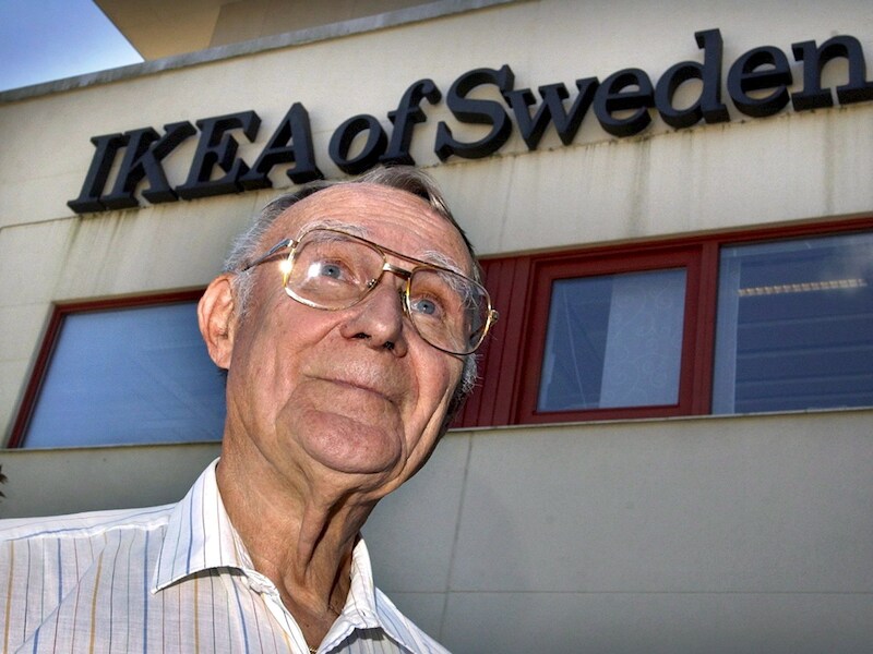 Ikea-oprichter Ingvar Kamprad (86).